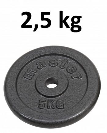 Skolvikt för 25 mm stång Master Fitness 2
