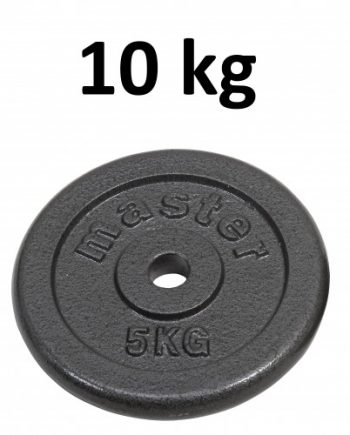 Skolvikt för 25 mm stång Master Fitness 10kg