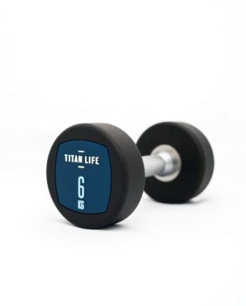 Hantel TITAN LIFE Dumbbell 6kg PU