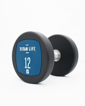 Hantel TITAN LIFE Dumbbell 12kg PU