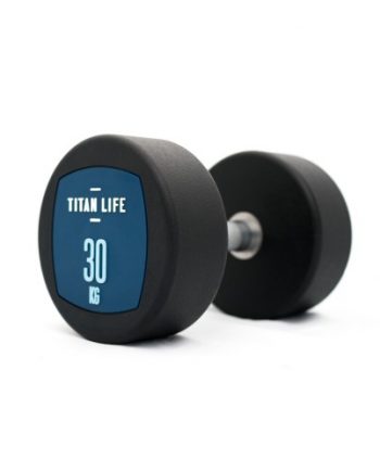 Hantel TITAN LIFE Dumbbell 30kg PU