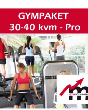 Gympaket Pro 30-40 kvm