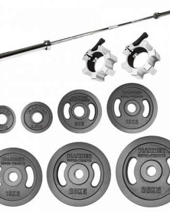 Skivstångsset Hammer 135 kg