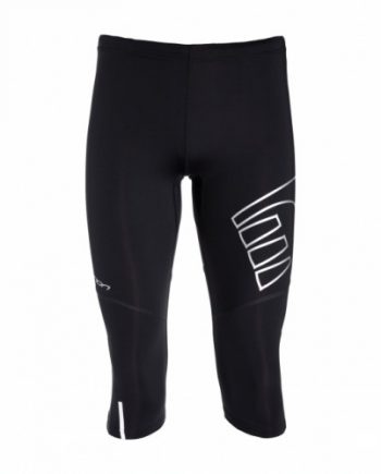 Knätights Newline W Compression Knee Tights Black Dam Storlek XL