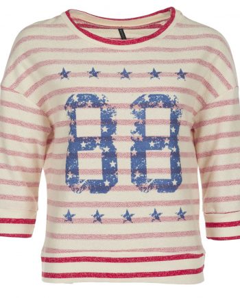 Price Raina Striped Sweat