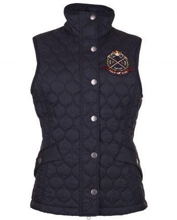 Quilted Polo Vest W