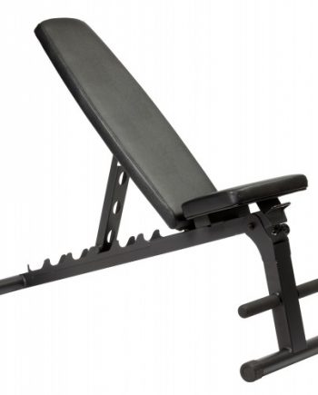 Träningsbänk Master Fitness Black Bench LX Fold