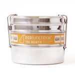 ECOlunchbox Rund tredelad matlåda Tri Bento