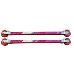 Elpex Roller Ski Evolution V PU Rosa Hjul Rullskidor