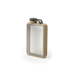 GSI Boulder Flask 6 Oz Sand