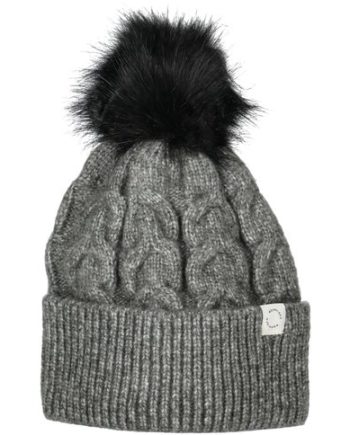 Pom Braid Beanie