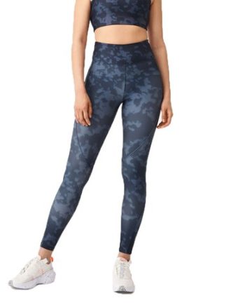 Printed Piping Tights