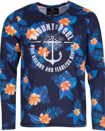 Orange Flower L/S Tee