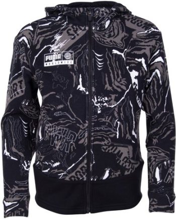 Alpha Aop Sweat Jacket Fl B